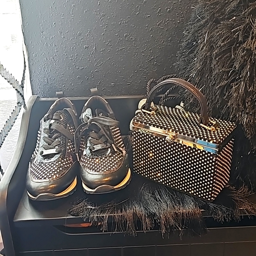 Carvela sneakers and matching hand bag